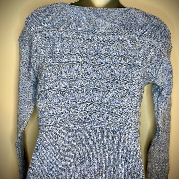 Talbots Sweater. Soft Blue. Size Sp. 100% Cotton. - Picture 5 of 7